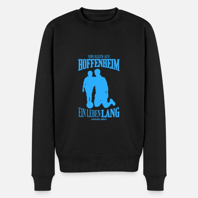 Hoffenheim Fußball Fans Geschenk - Männer Premium Bio Pullover - Schwarz