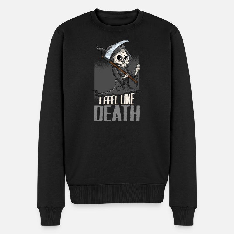 Faucheuse Halloween - Pull Premium bio Homme - noir