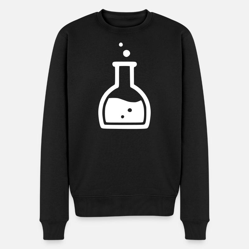 Magie Trank Flasche RPG - Männer Premium Bio Pullover - Schwarz