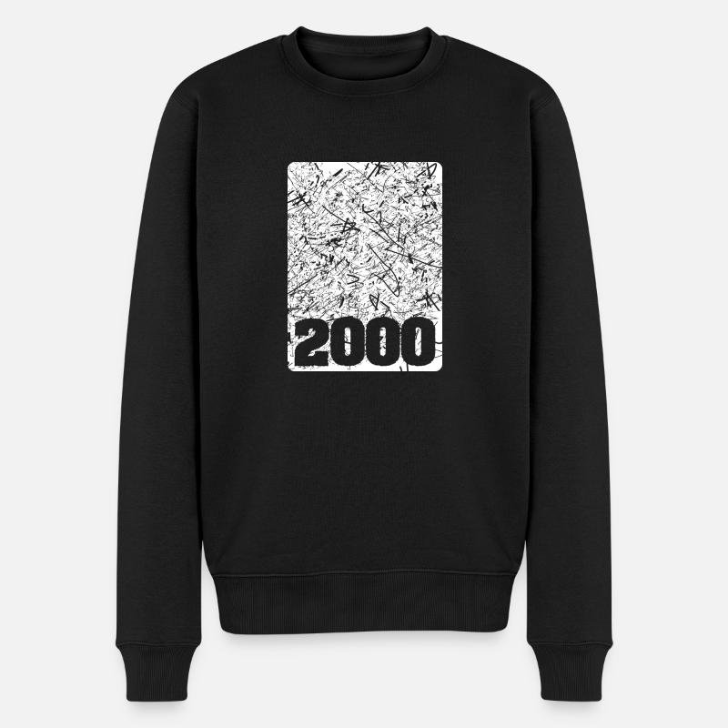 Numéro 2000 - Pull Premium bio Homme - noir