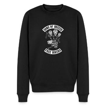 sons of breizh bikers 3 - Pull Premium bio Homme - noir - Devant - Nico (187cm)