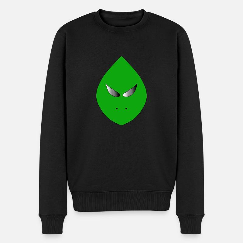 Alien vert - Pull Premium bio Homme - noir