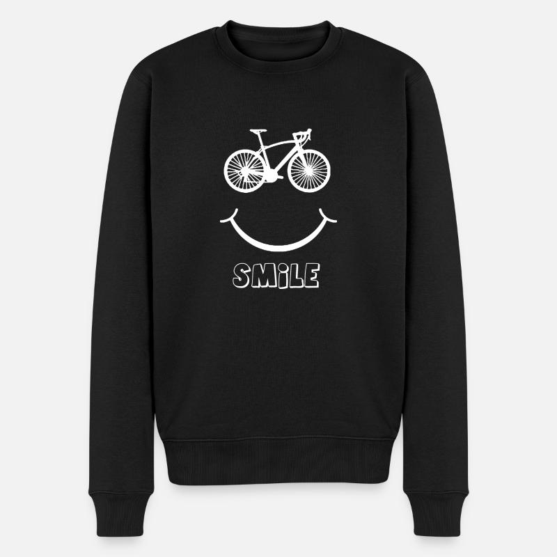 Smile VTT - Pull Premium bio Homme - noir