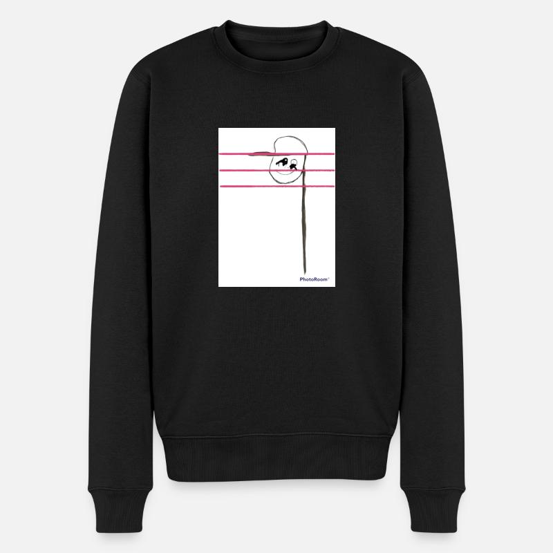Note de musique - Pull Premium bio Homme - noir