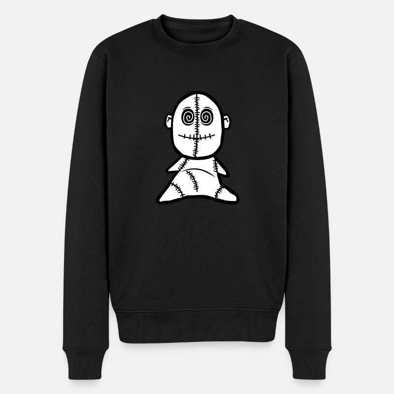 Poupée vaudou - Pull Premium bio Homme - noir