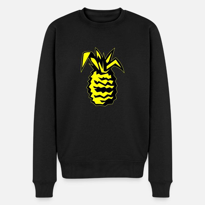 Ananas 02 - Pull Premium bio Homme - noir
