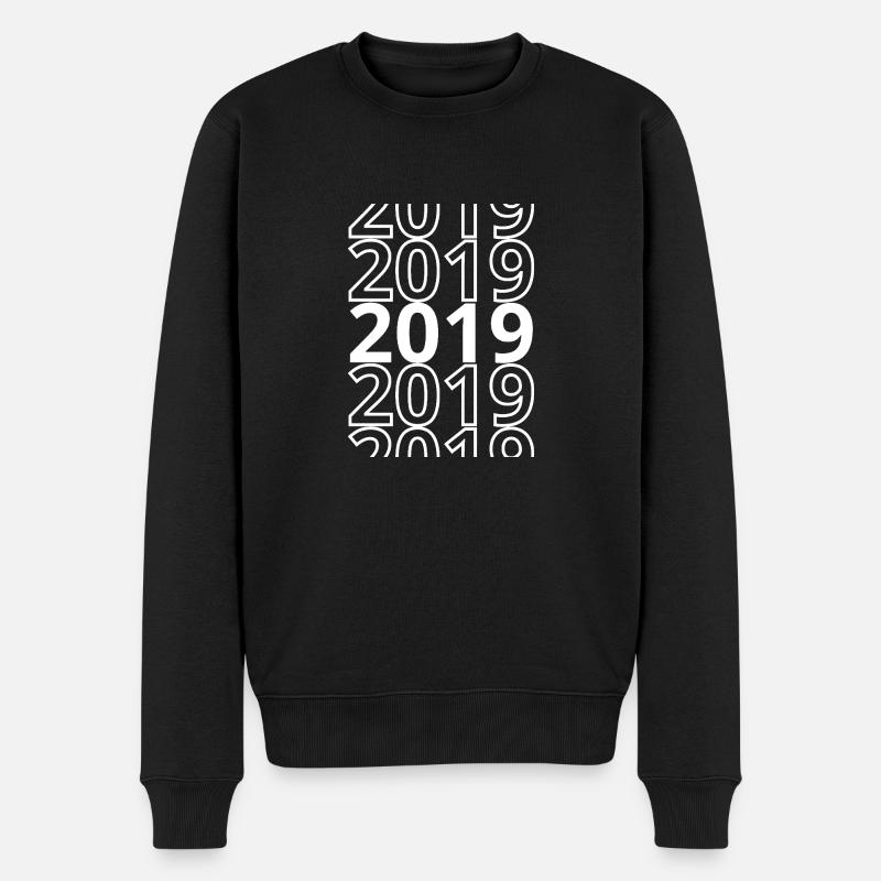 2019 2019 2019 - Pull Premium bio Homme - noir