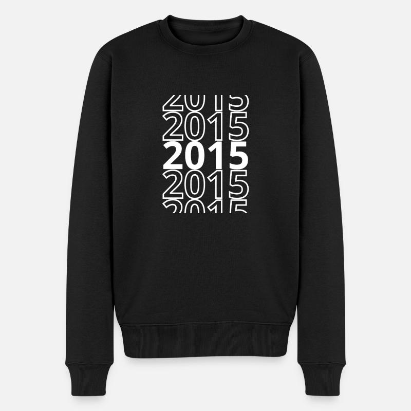 2015 2015 2015 - Pull Premium bio Homme - noir
