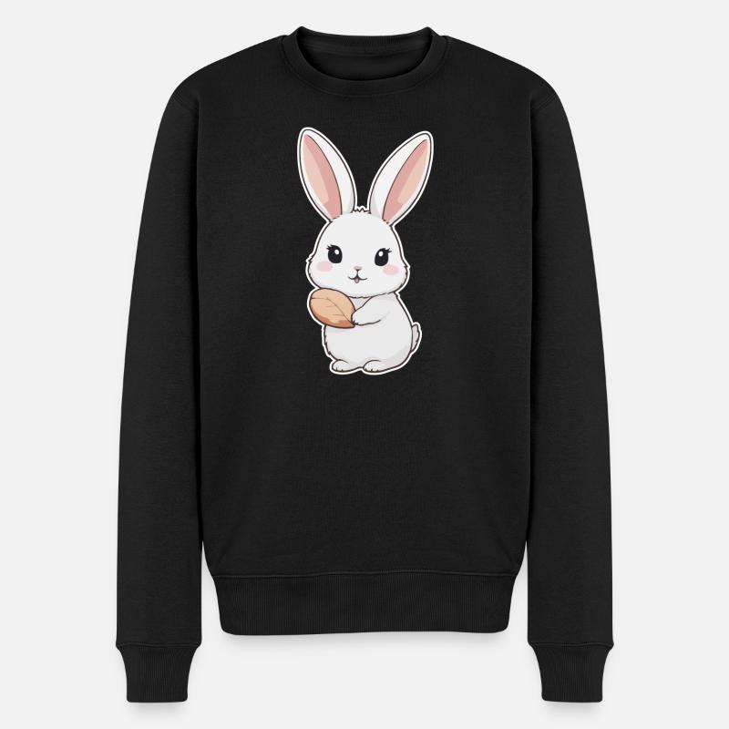 Lapin, Lapin, Lapin De Pâques - Pull Premium bio Homme - noir