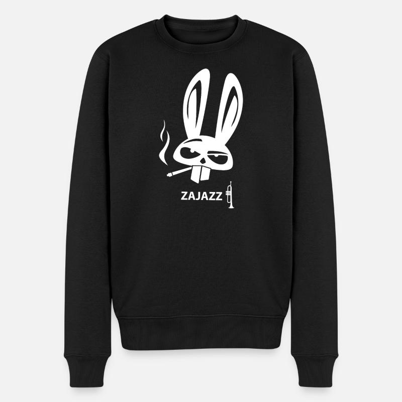 ZAJAZZ - Pull Premium bio Homme - noir