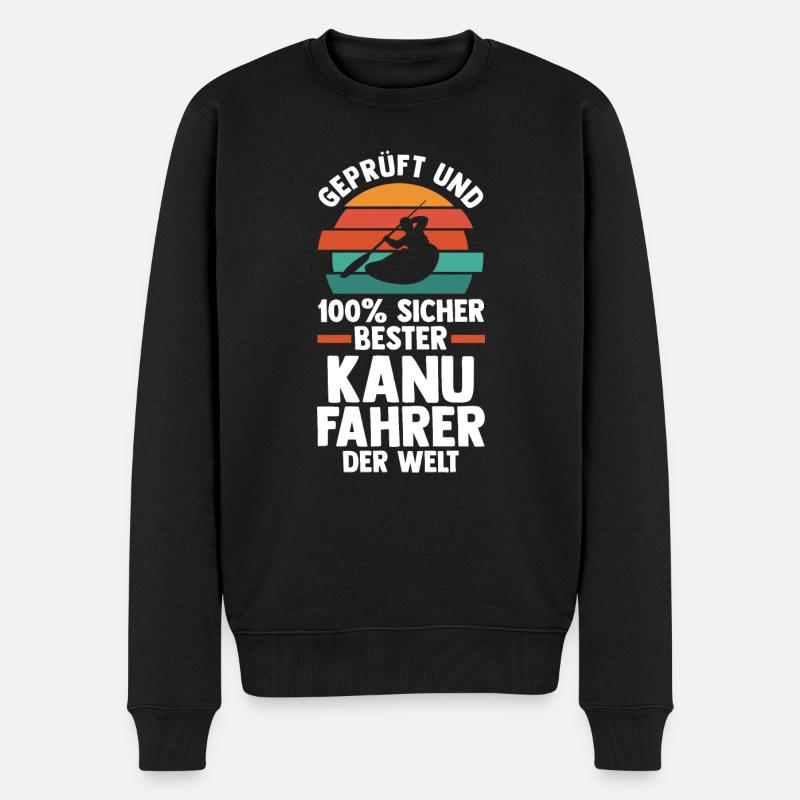 Schullehrer Lehrer - Männer Premium Bio Pullover - Schwarz