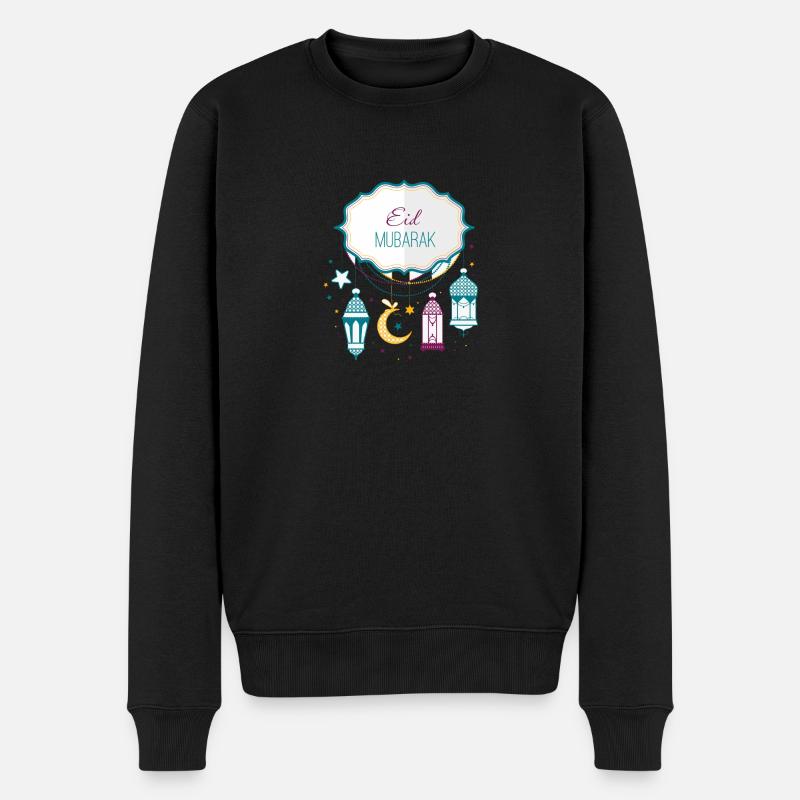 Aïd Moubarak - Pull Premium bio Homme - noir
