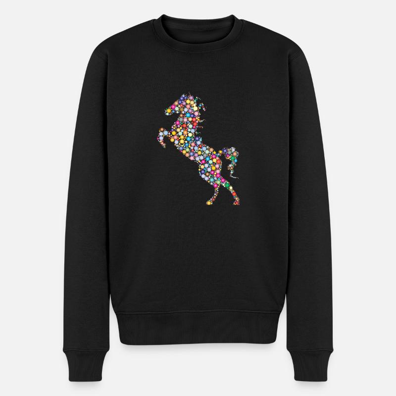 Cheval - Pull Premium bio Homme - noir