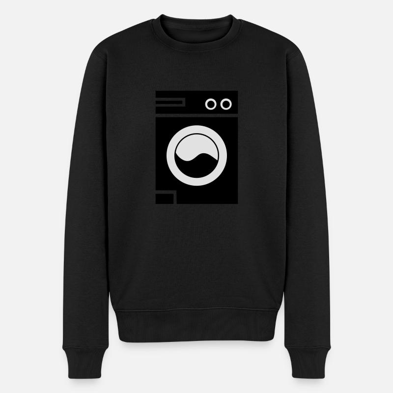 lave-linge - Pull Premium bio Homme - noir