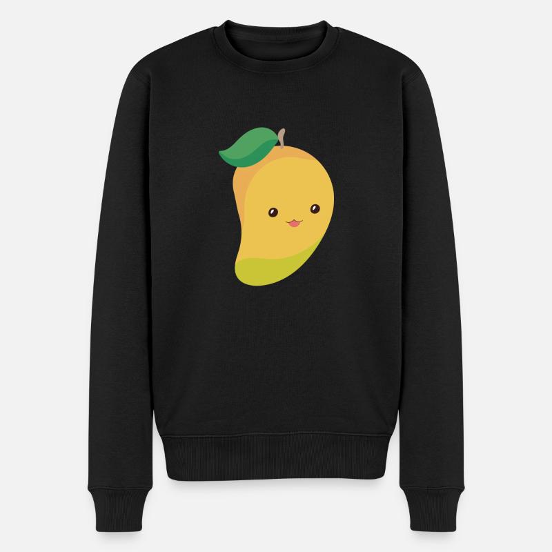 mangue - Pull Premium bio Homme - noir