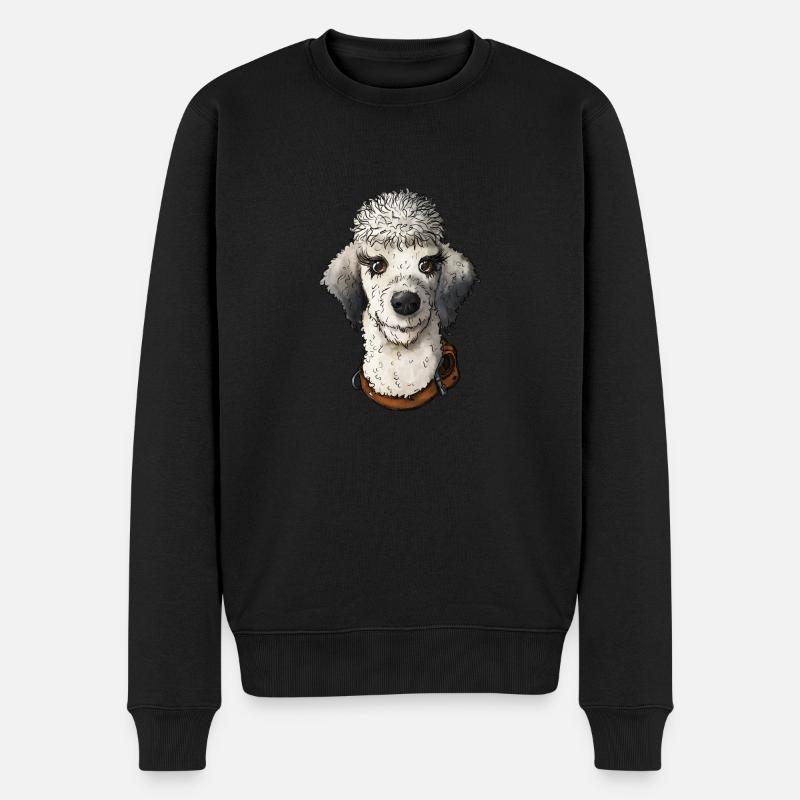 Ida - Männer Premium Bio Pullover - Schwarz