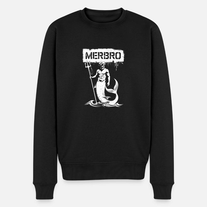Merbro - Hydroélectricité mystérieuse - Pull Premium bio Homme - noir
