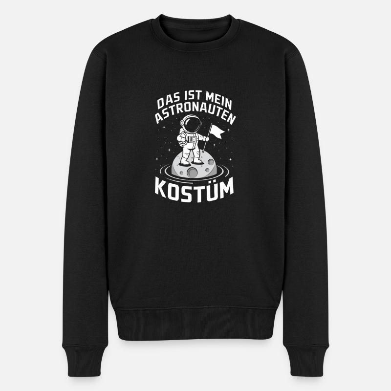 C’est mon costume d’astronaute - Pull Premium bio Homme - noir