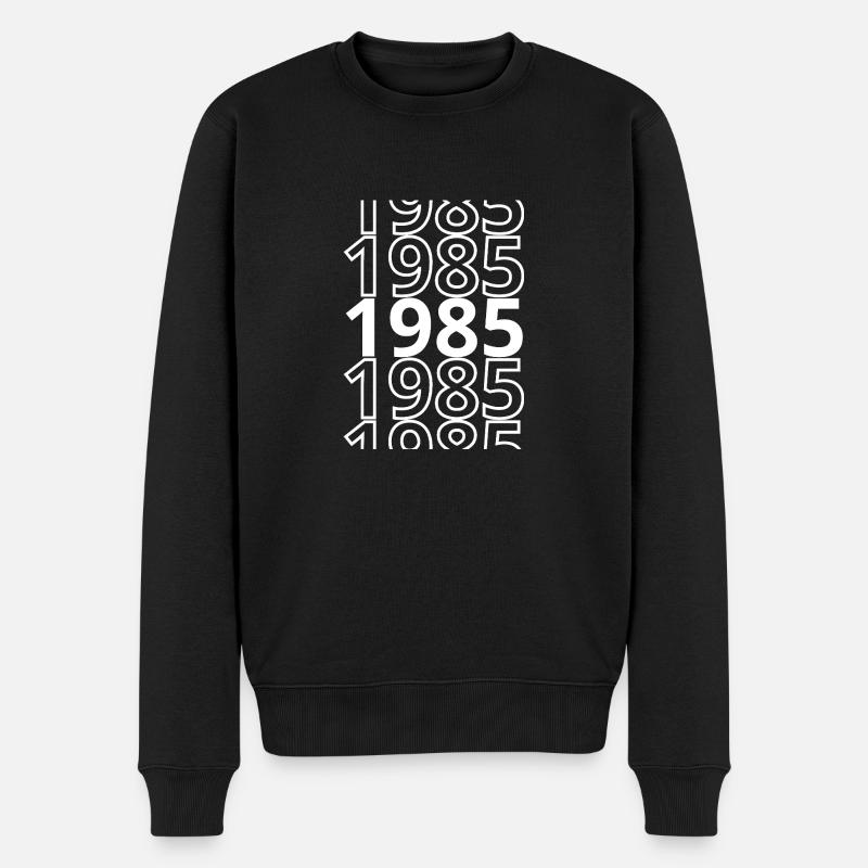 1985 1985 1985 - Pull Premium bio Homme - noir