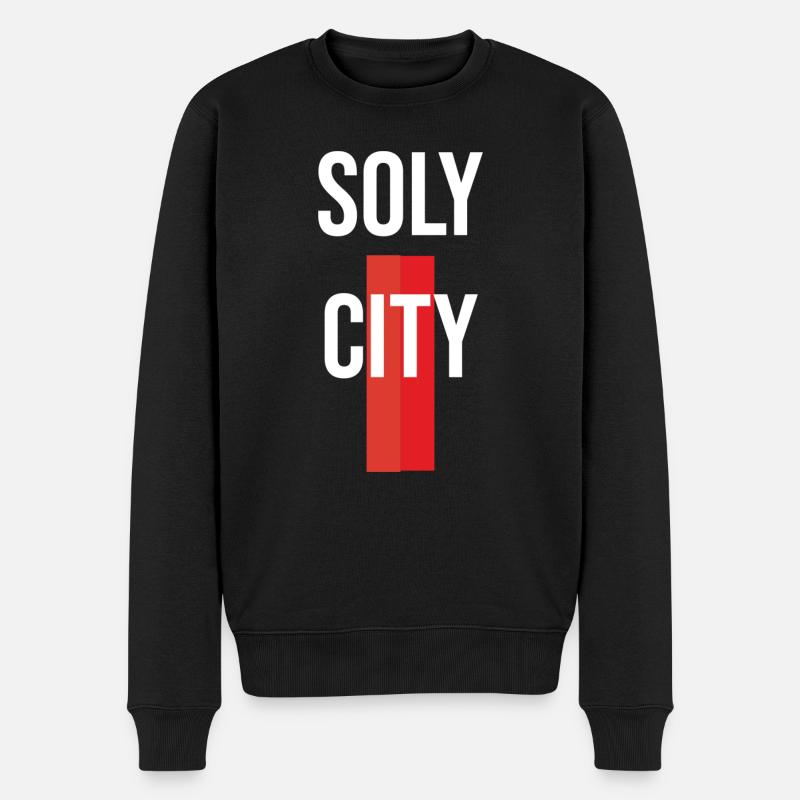 Ville de Soleure - Pull Premium bio Homme - noir