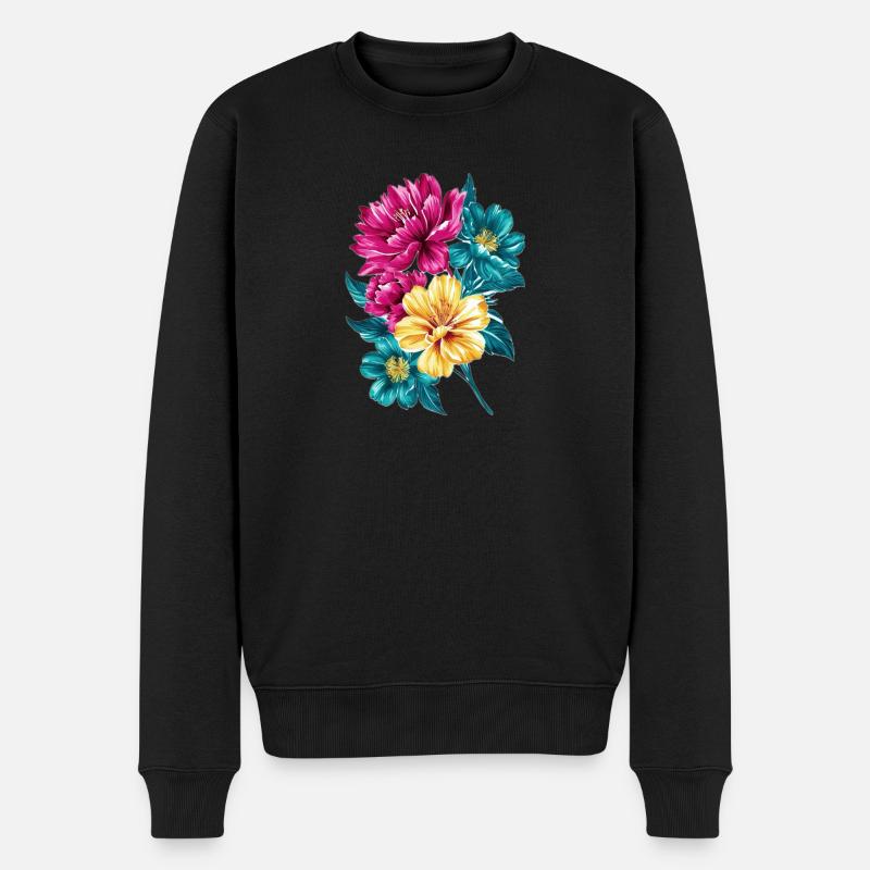 Bouquet - Pull Premium bio Homme - noir