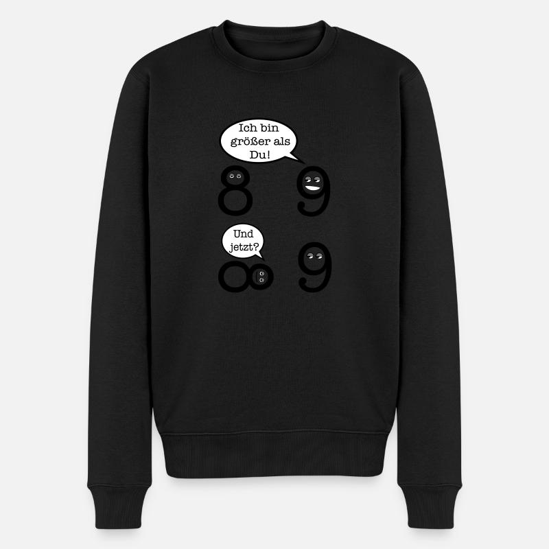 Mathe rigolade - Pull Premium bio Homme - noir