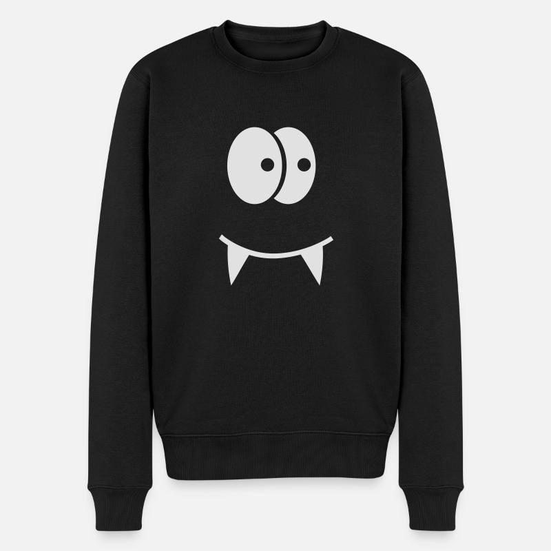 vampire vampire - Pull Premium bio Homme - noir