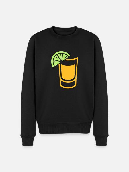 Tequila - Men's Premium Organic Jumper - black