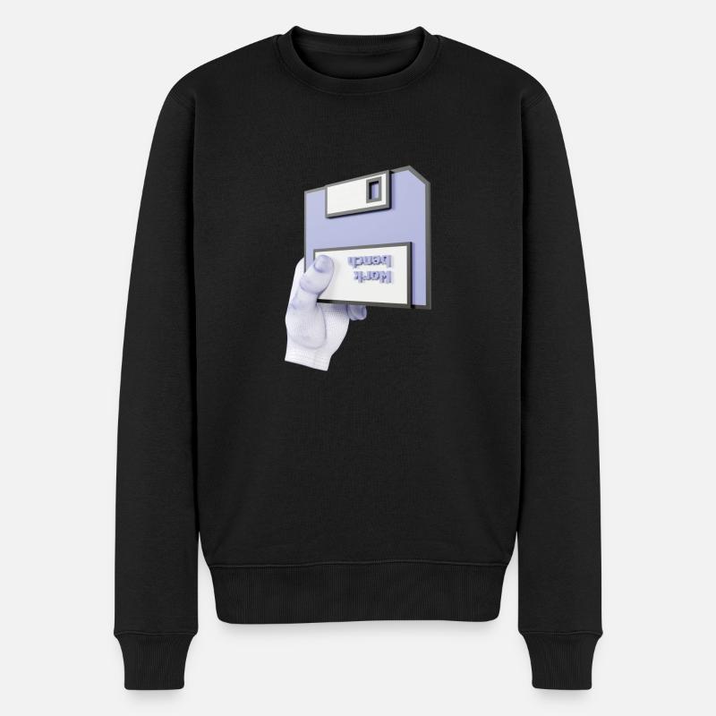 work bench 3D - Men's Premium Organic Jumper - black