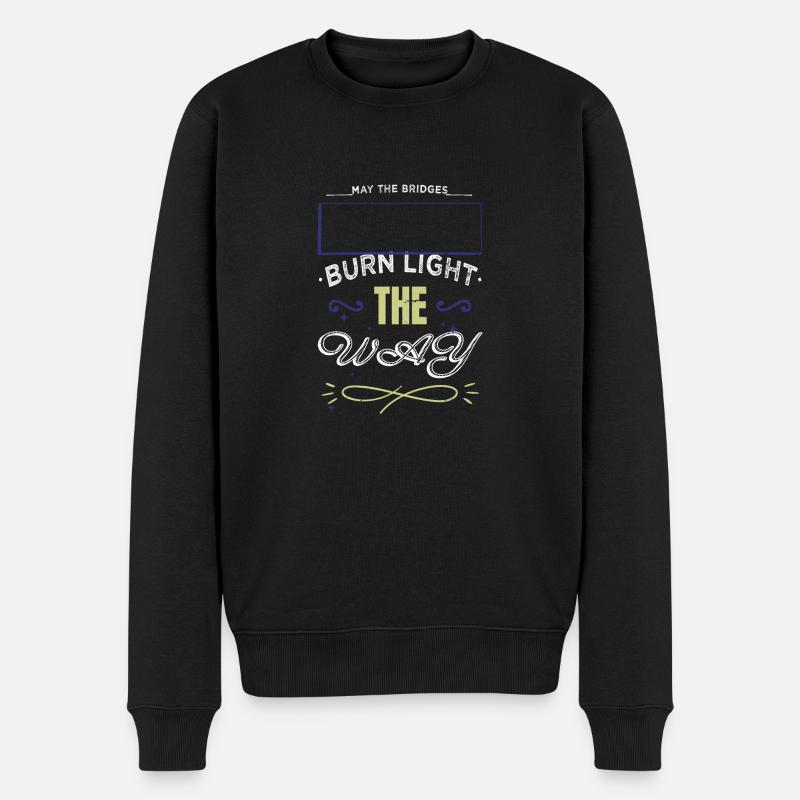 bans black birthday present idea abort greg abbott - Männer Premium Bio Pullover - Schwarz