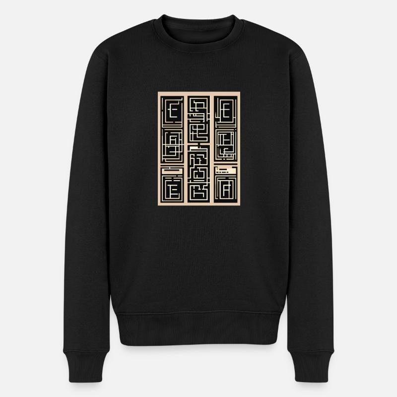 Mon design - Pull Premium bio Homme - noir