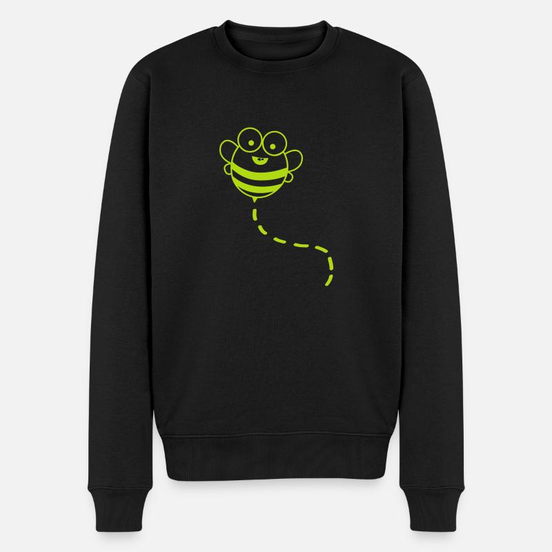 Drôle d’abeille - Pull Premium bio Homme - noir