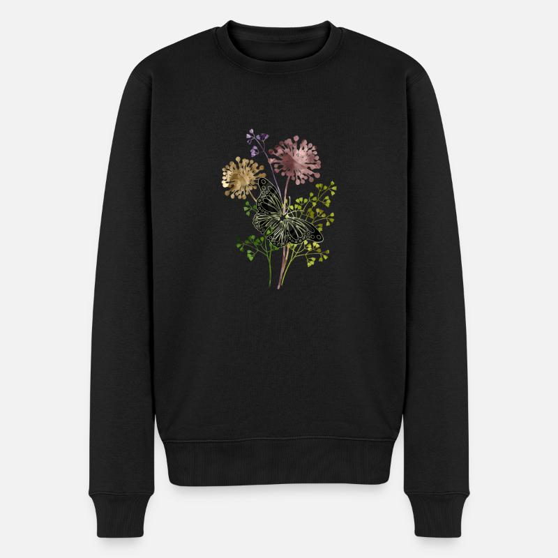 Papillon - Pull Premium bio Homme - noir