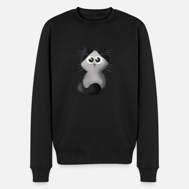 Catégorie 2 - Pull Premium bio Homme - noir
