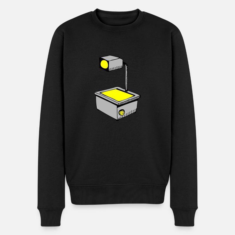 Polylux - Männer Premium Bio Pullover - Schwarz