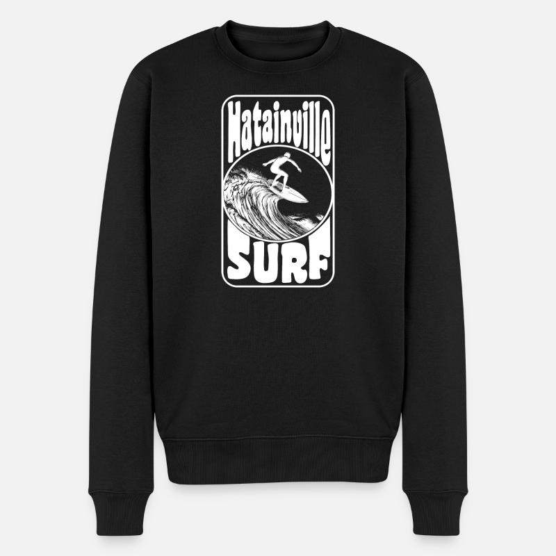Hatainville - Pull Premium bio Homme - noir