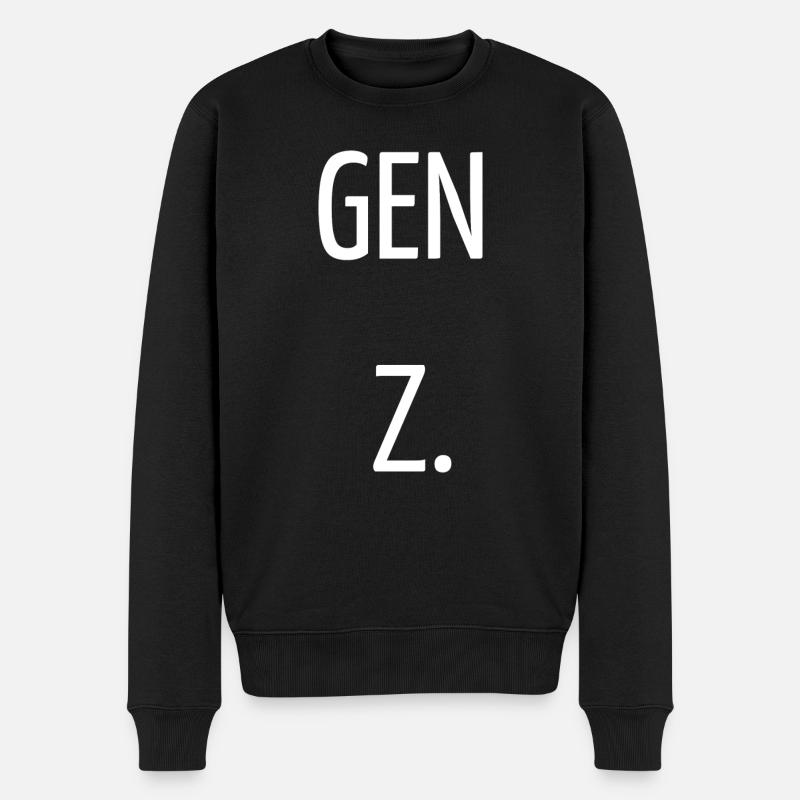Gen Z - Pull Premium bio Homme - noir