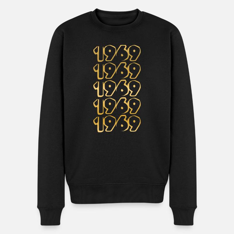 Année 1969 - Pull Premium bio Homme - noir