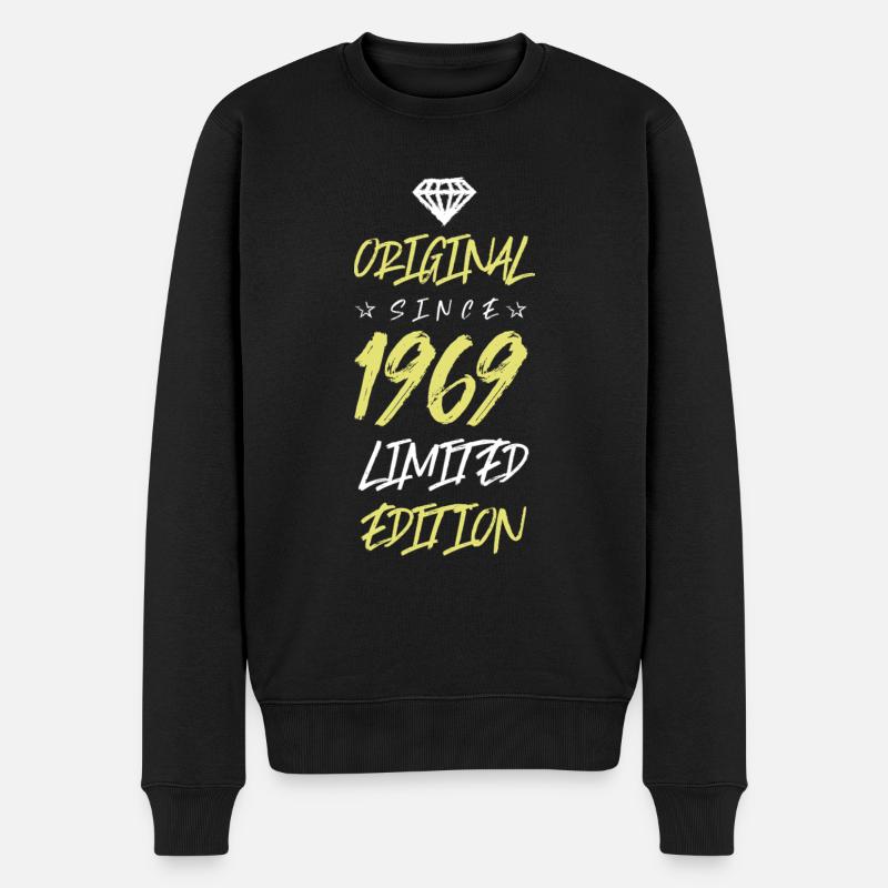 1969 Édition limitée - Pull Premium bio Homme - noir