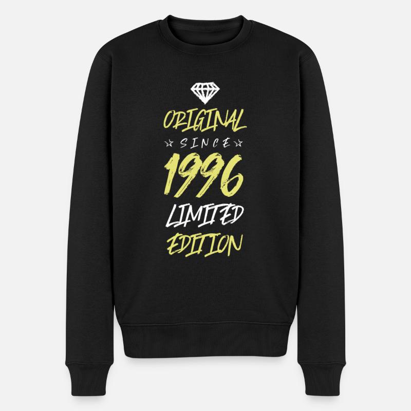 1996 Édition limitée - Pull Premium bio Homme - noir