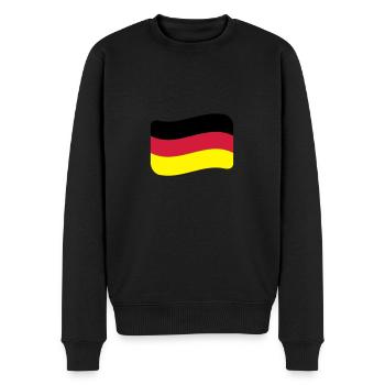 Allemagne Drapeau Nation allemande - Pull Premium bio Homme - noir - Devant - Nico (187cm)