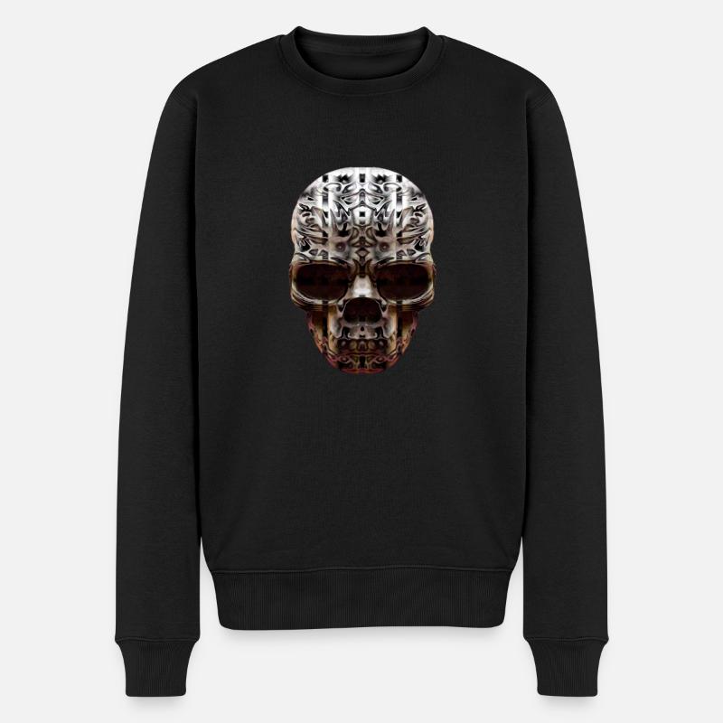 Gothic Lover - Männer Premium Bio Pullover - Schwarz