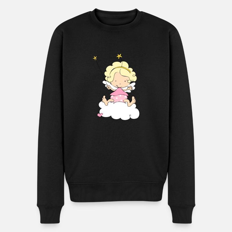 Little Magic Angel - Pull Premium bio Homme - noir