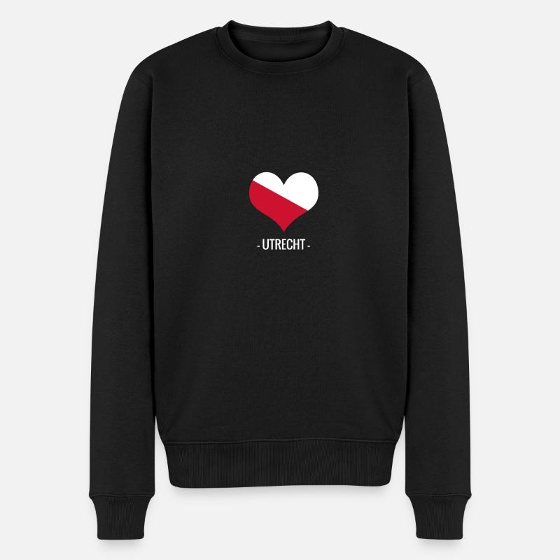 Logo d’Utrecht - Pull Premium bio Homme - noir