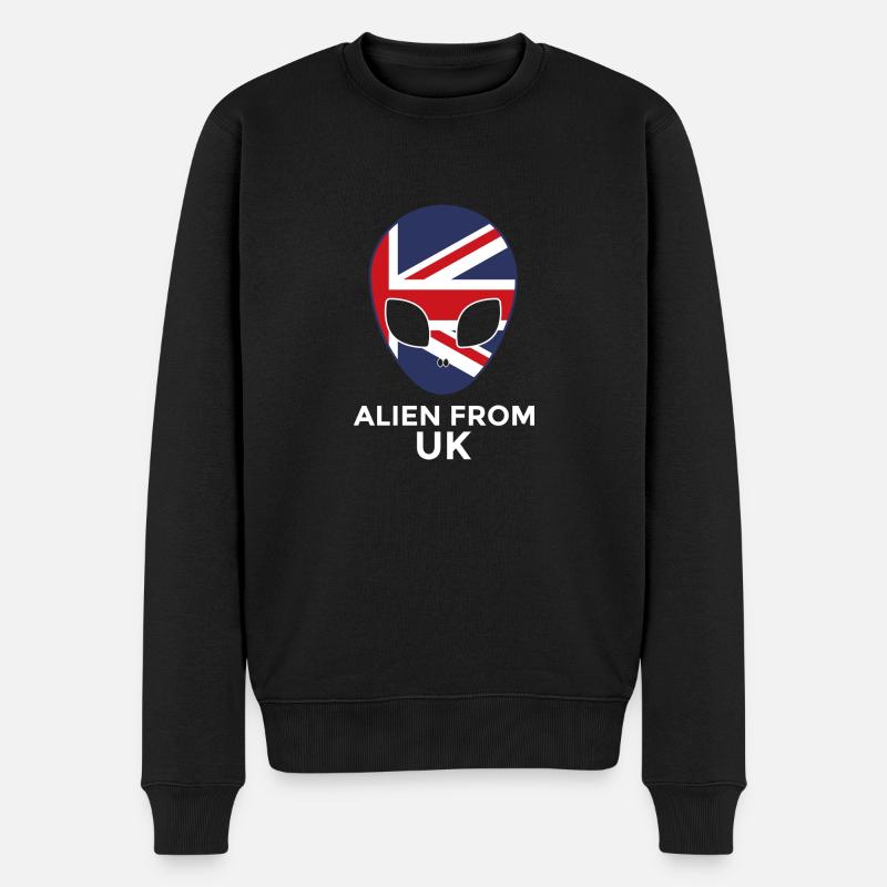 Alien from UK - Pull Premium bio Homme - noir