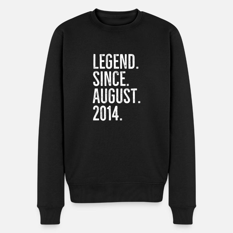 Légende depuis août 2014 - Pull Premium bio Homme - noir