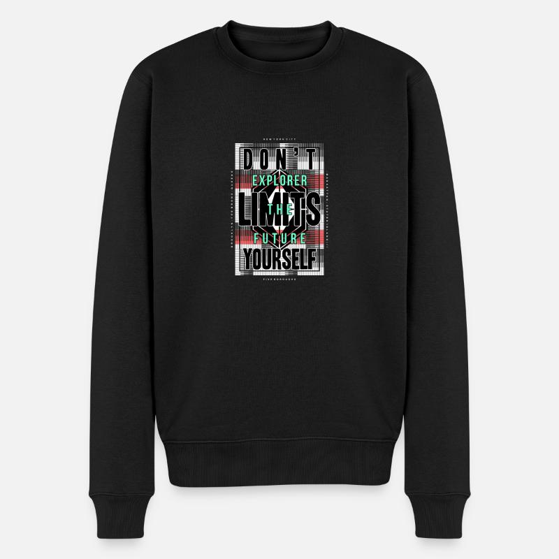 Don't limit yourself - Pull Premium bio Homme - noir