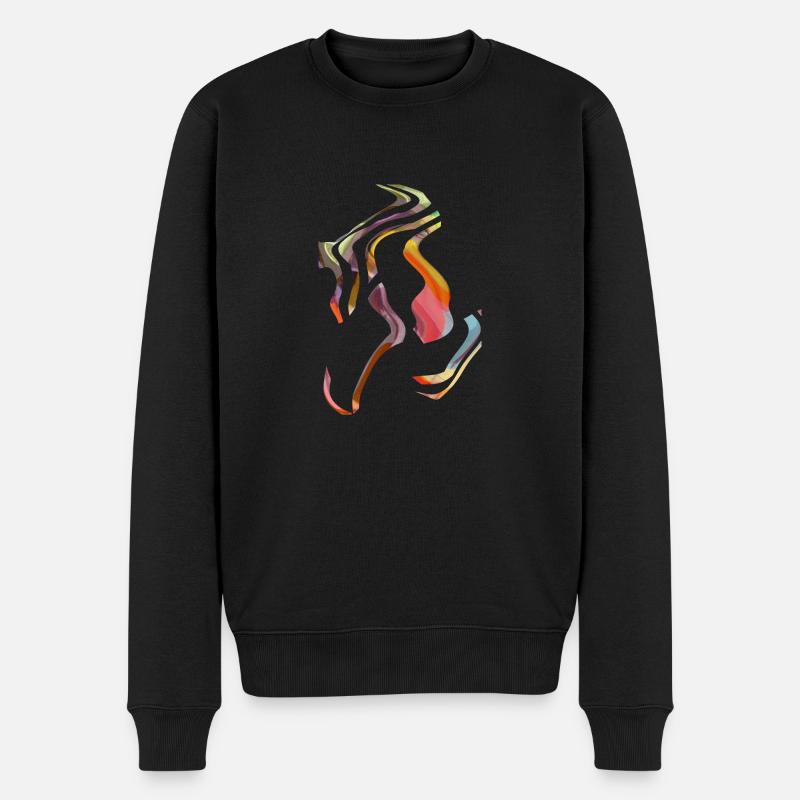 Design Soft par Eve Nord - Pull Premium bio Homme - noir