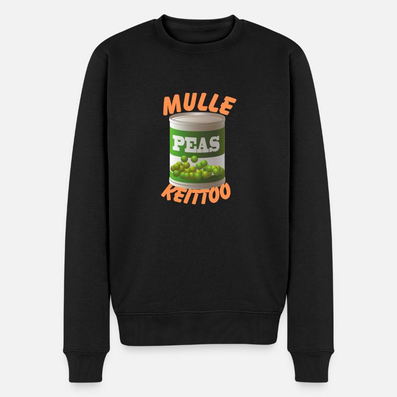 Soupe Mulle - Pull Premium bio Homme - noir