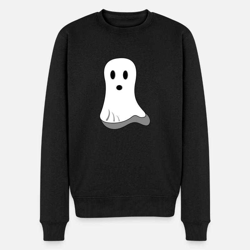 Fantôme Halloween - Pull Premium bio Homme - noir
